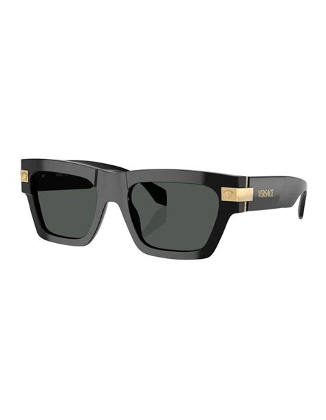 Versace VE4464 Black Sunglasses .